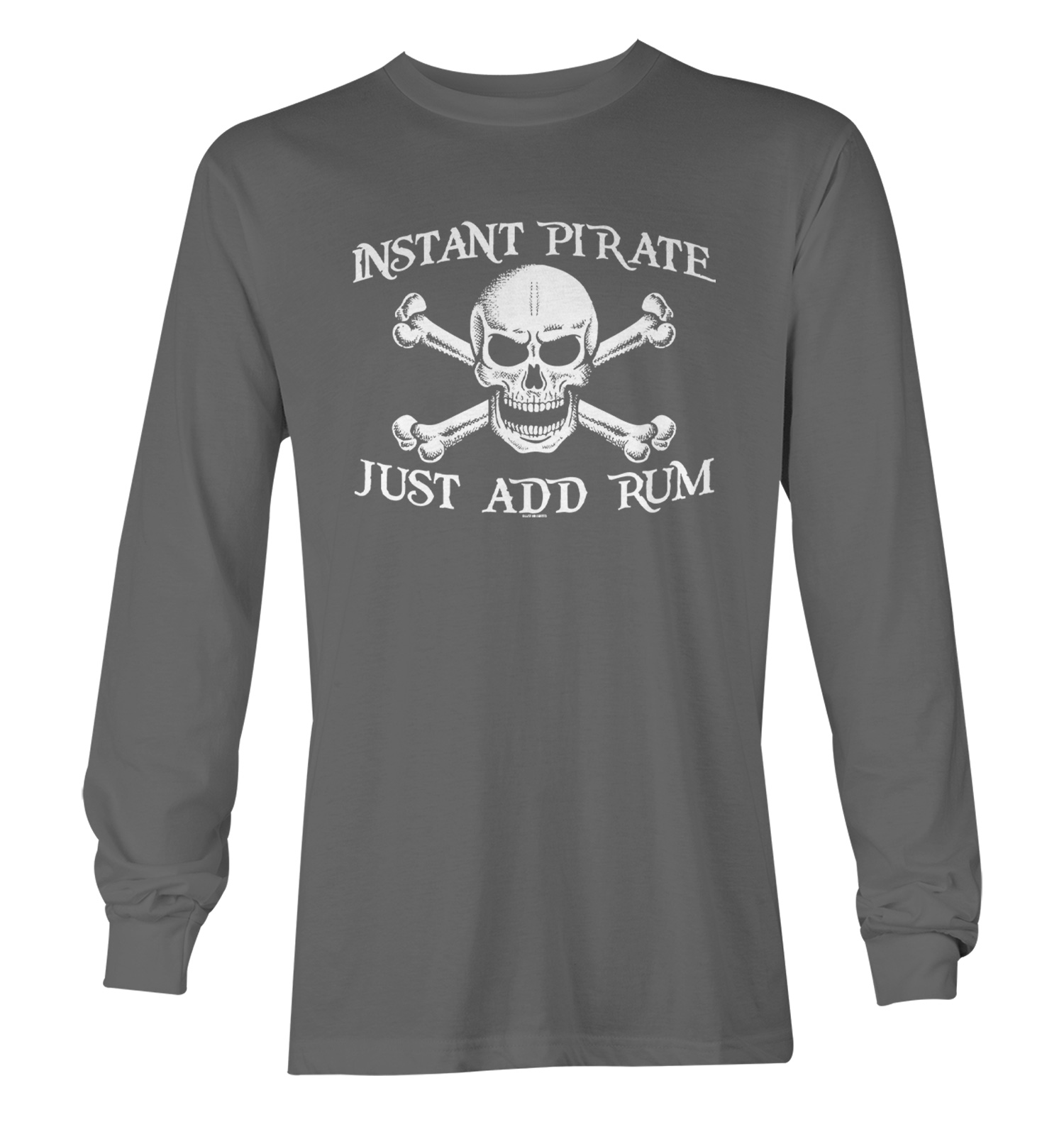 Instant Pirate Just Add Rum Costume Drink Halloween Long Slv Ebay 1191